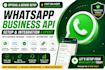 setup whatsapp business API, waba setup, meta bm, cloud API CRM and automation