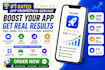 do mobile app promotion and marketing for IOS android mobile games