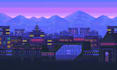 do pixel art scene background pixel art animation game character environment