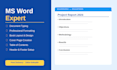 do professional ms word document typing, formatting, and design