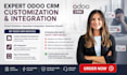 customize odoo CRM erp develop custom modules API integration  odoo CRM apps