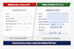 design custom fillable PDF forms with text fields, checkboxes, dropdowns