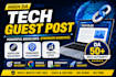 publish technology guest post on high da tech blog, tech guest post