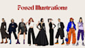 draw a custom fashion illustration