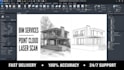 convert point cloud and laser scan to revit bim model