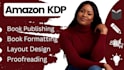 amazon KDP book publishing, book formatting, paperback