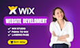 design a professional wix website or landing page