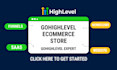 setup ghl ecommerce store gohighlevel online store shopify gohighlevel