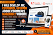 develop customize fix upgrade adobe commerce magento 2 ecommerce website