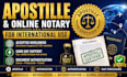 apostille and notarize document for international use