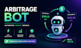 build crypto arbitrage bot, triangular arbitrage bot, and dex trading bot