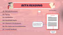 beta read your book