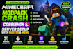optimize,fix minecraft modpack crash cobblemon server setup with quests and menu