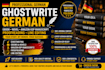 ghostwrite german ebook novel amazon kdp manuscript proofreading line editing