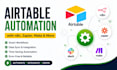 create airtable automation and airtable database solutions