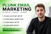 setup plunk email automation plunk transactional email plunk email marketing