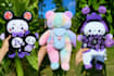 craft soft cuddly custom plush dolls pattern personalized plush toy from concept