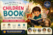 create ai children book illustrations