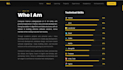 design and develop a professional portfolio website