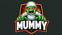 make eye catching mummy ghost logo only 12 hours