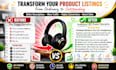 provide customers with product SEO and description