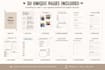design a custom printable daily planner PDF