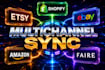 integrate and sync shopify store with ebay etsy amazon faire using litcommerce