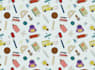 create back to school patterns for stationery and fabrics
