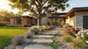 do 3d backyard, garden and landscape design as landscape  architect