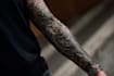 create a tattoo design of tattoo sleeve