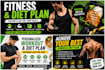 create your personalized fitness and diet plan
