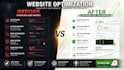 optimize your ai generated website and increase traffic