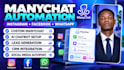build manychat automation manychat ai chatbot whatsapp business api automation