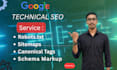 provide monthly on page SEO and technical service