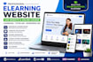 elearning website, online course website, and lms website