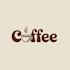 create a unique coffee cafe logo design