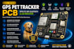 design a gps pet tracker pcb with lte wifi bluetooth led indicator