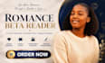 be your romance beta reader beta reader fantasy memoir beta reader alpha reader