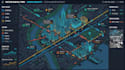 digital twin map illustration and smart city visualization, urban modern map