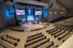 create complete 3d church interior and exterior architectural concepts