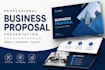 design business proposal presentation, investor proposal powerpoint deck