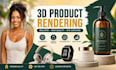 3d product rendering, realistic product rendering, product mockup, visualization