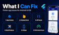fix flutter app bugs, crashes and errors
