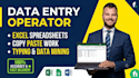 data entry, copy paste, data scraping, pdf to excel data entry