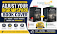 adjust ingramspark book cover