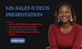 professional b2b sales deck,pitch deck,case study presentation design