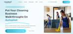 design and develop a react landing page with smooth animations