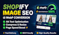 optimize shopify images with webp conversion and alt text seo