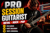 make an acoustic guitar instrumental track