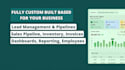 develop a custom CRM in PHP web development